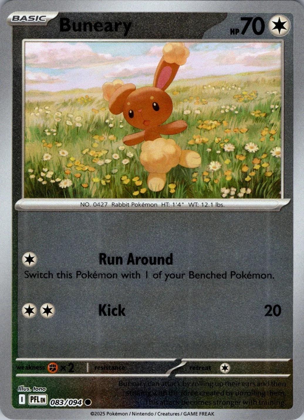 Buneary [Reverse Holo]